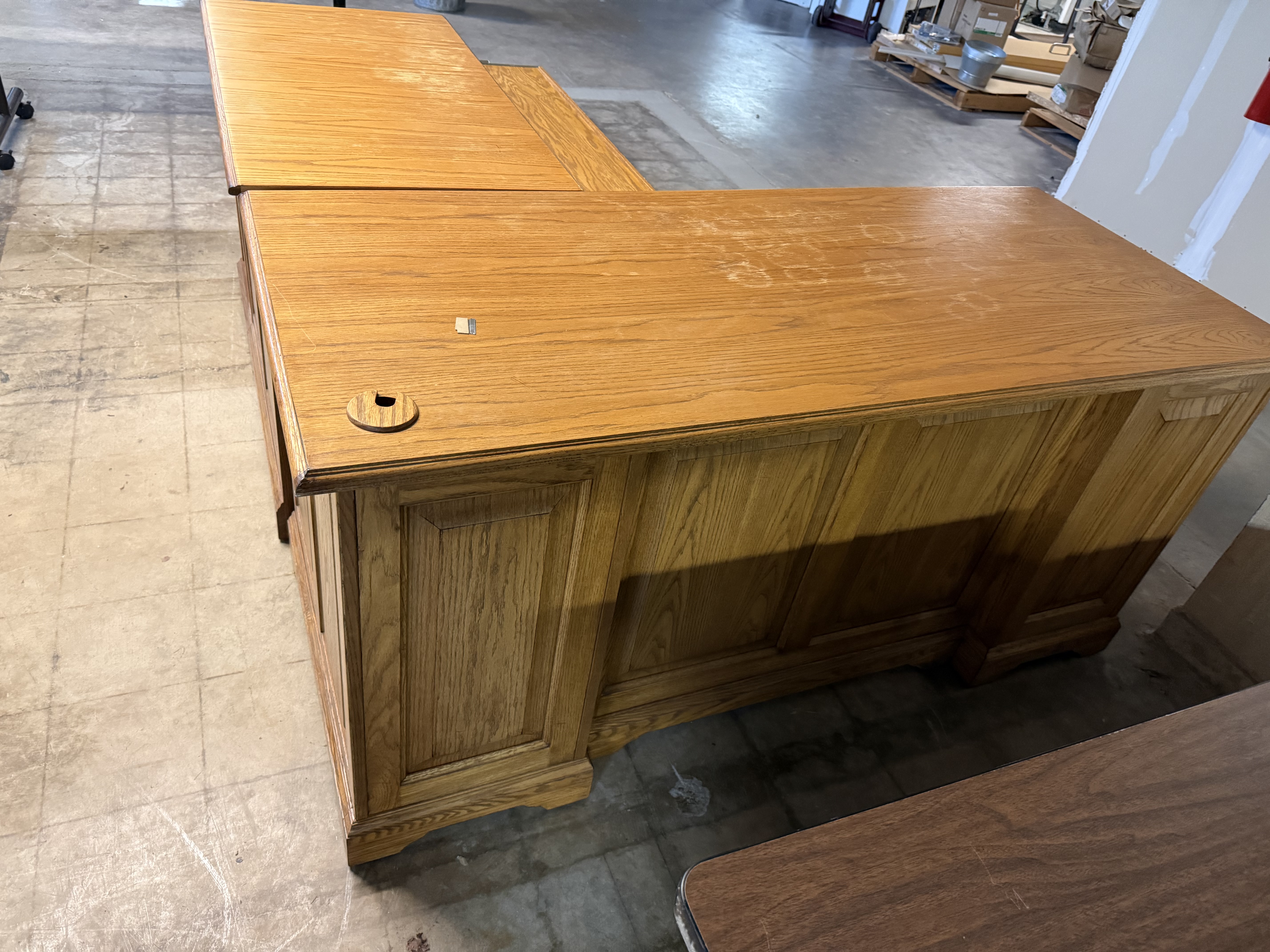 Oak Desk photo 2